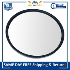 Round Convex Mirror Stainless Steel Center Stud w/ Mounting Bracket For 1960-18
