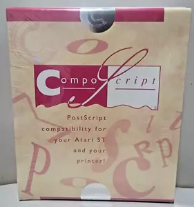 CompoScript von Compo Software; Atari ST; komplett in Box - Bild 1 von 6