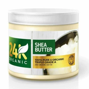 24K Bio Sheabutter Haut pflegend, feuchtigkeitsspendend & heilend (8,8 Oz.) - Bild 1 von 8