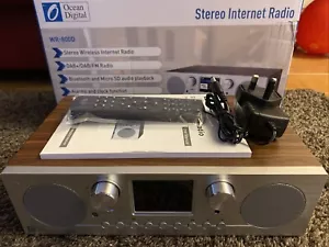 Internetradio Ocean Digital WR-800D, WLAN, UKW, Bluetooth, Micro SD, Uhr&Wecker - Bild 1 von 10