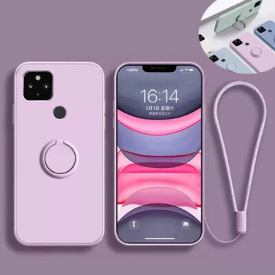 Silicone Phone Case For Google Pixel 5 4 3 Pixel 5A 4A 3A XL 4G 5G Cover Holder - Image 1 of 4