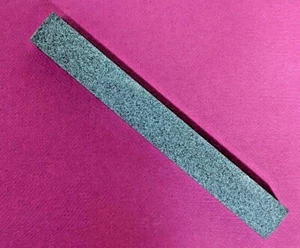 1/2 x 1/2 x 4 ZOLL SILIZIUMKARBID HALBRUND SCHÄRFEN FEILE STEIN [MITTEL] (MENGE: 1) - Bild 1 von 5