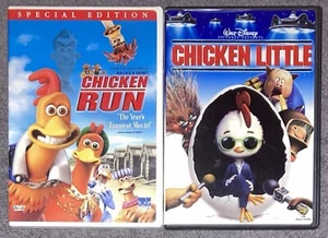 Chicken Little 2005/Chicken Run 2000 DVD Double Feature - Picture 1 of 3