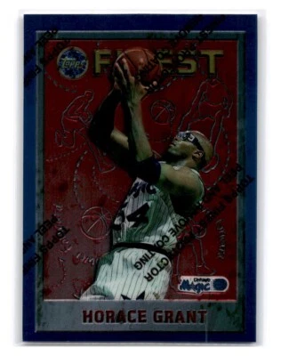 1995-96 Topps Finest - #105 Horace Grant - Image 1 of 2