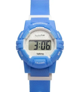 RELOJ ALARMA PARLANTE Sonido VOZ HUMANA A1 Inglés Fuerte Claro Discapacidad Visual - Imagen 1 de 8