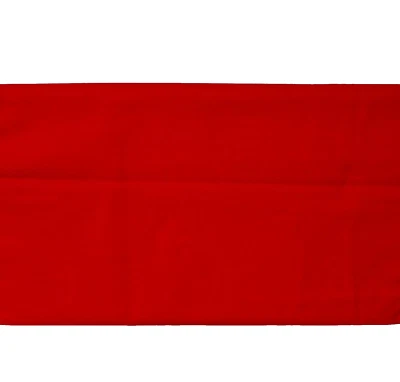 Red Solid Cotton Fabric 1/4 Yard 9” X 44” Brand New - Image 1 of 4