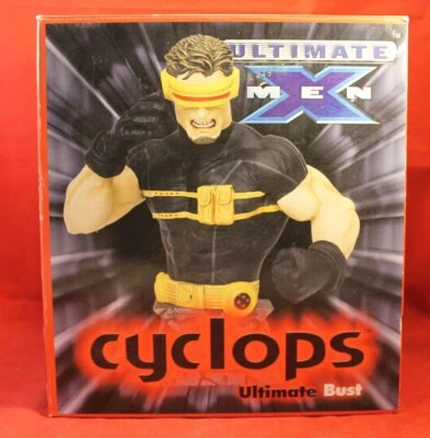 Marvel Diamond Select Busto Estatua Ultimate X-Men 7" Limitado a 10.000 - Cíclope Foto 1 de 2