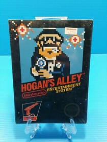 Brand New, factory sealed. Nintendo NES Hogan's Alley game. VERY RARE. H-Seam!!