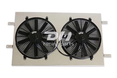 Cubierta y ventiladores de aluminio para Dodge 94-2002 Ram 1500/2500/3500 3,7 L-5,9 L gas V8 #1552 Foto 1 de 4