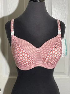 Royce Nursing Bra 32E Floral Drop Cup Pink NWT - Picture 1 of 5