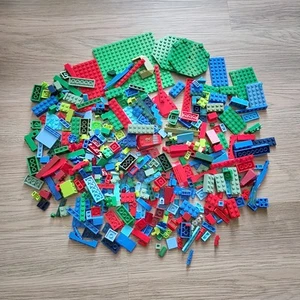 Lote a granel genuino Lego piezas de ladrillos 1 lb 350+ piezas tamaños surtidos formas - Imagen 1 de 10