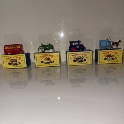 SERIE MATCHBOX MOKO Nº1 #No.4 #No.5 #No.7 REEDICIÓN HECHA EN CHINA. En muy buena condición - Imagen 1 de 4