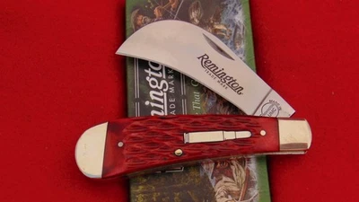 Remington USA R693 The One that Got Away Red Bone Hawkbill Bullet Knife 2023 - Image 1 of 4