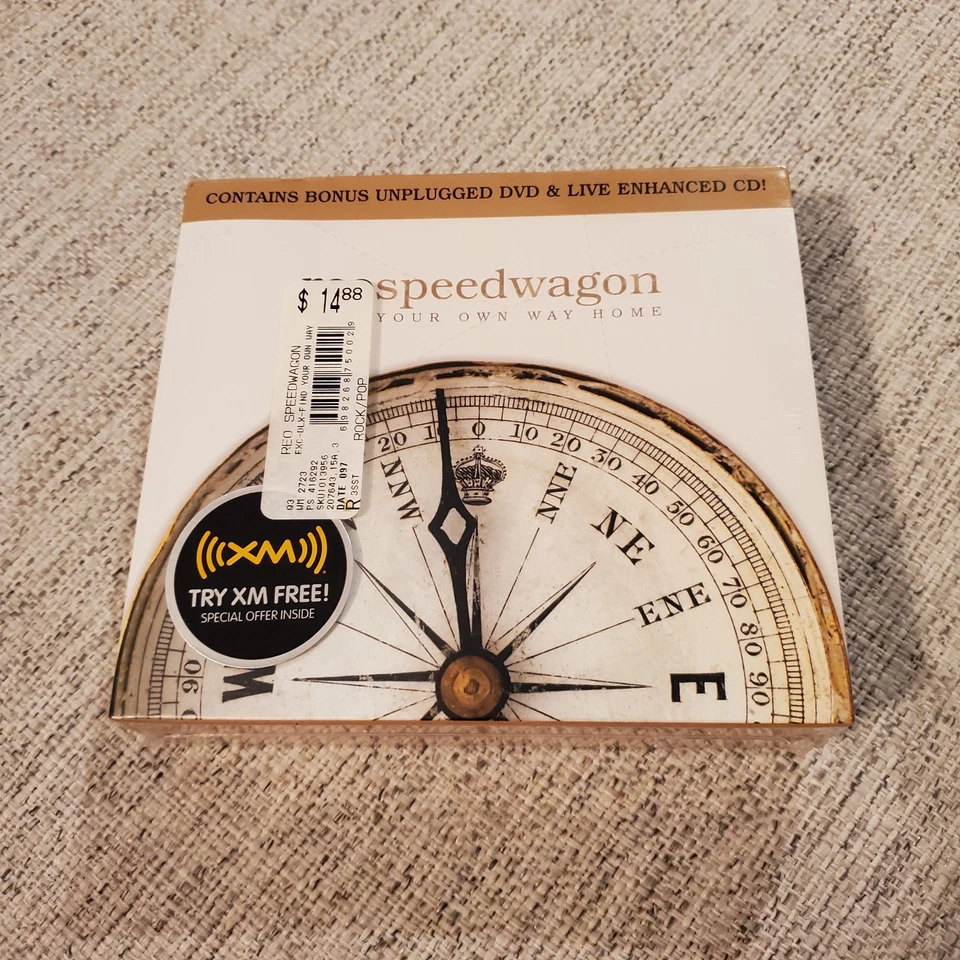 REO Speedwagon Find Your Way Home 2007 With DVD Enhanced 3 CD Set Cd13210