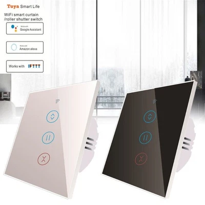 RF WiFi Smart Touch Curtain Blinds Roller Shutter Switch APP Remote Control - Image 1 of 4