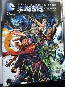 DC Comics Deck Building Game Crisis Expansion Pack 1 Cryptozoic - Picture 1 of 6