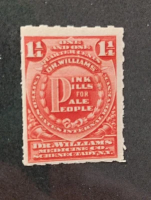 U.S.A MATCH AND MEDICINE STAMPS SCOTT RS306p ,with Gum. - Image 1 of 2