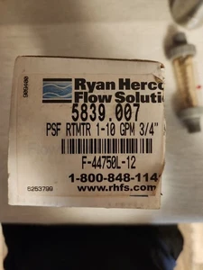 Blue-White F-44750L-12, Flowmeter, 1-10 GPM 3/4", 5839.007  - Picture 1 of 6