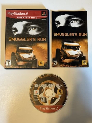 Smuggler's Run Greatest Hits (Sony PlayStation 2, 2002) PS2 CIB Complete TESTED - Image 1 of 4