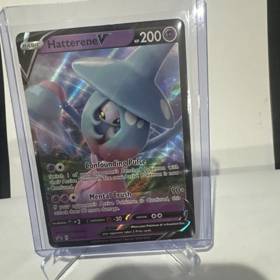 Hatterene V SWSH055 SWSH: Sword & Shield Promo Cards Holo - Image 1 of 4