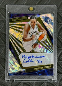 2022 Panini Revolution WNBA #AG-NCL Napheesa Collier Autographs Fractal /99 Lynx - Picture 1 of 3