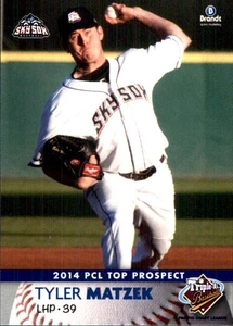 Tyler Matzek 2014 Brandt Pacific Coast League Top Prospects #5 RC AutographDen - Picture 1 of 2