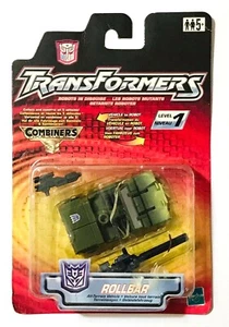 HASBRO 2001 TRANSFORMERS ROBOTS IN DISGUISE COMBINERS ROLLBAR NEW SEALED CARD - Picture 1 of 3