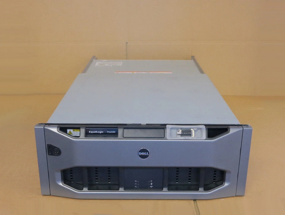 Dell EqualLogic PS6510x Virtualized iSCSI SAN Storage Array 48x 600GB SAS=28.8TB - Image 1 of 1