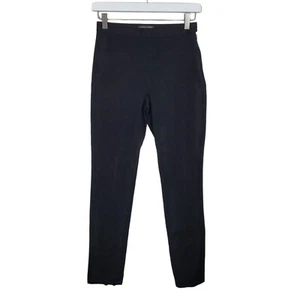 Banana Republic Sloan Pants Size 4 Slim Fit Ankle Black Chinos Zipper Ankles EUC - Picture 1 of 12