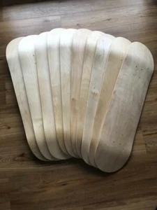 10x Skateboard Blank Deck Birke Plain 8.50 für Deko, Graffiti, Möbelbau, DIY - Bild 1 von 1
