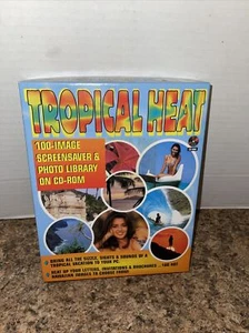 De colección PC Big Box Tropical Heat 100 Salvapantallas de Imágenes y Fototeca CD-ROM - Imagen 1 de 6