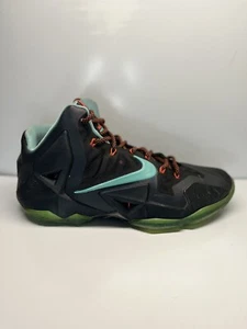 Nike Lebron 11 XI Diffused Jade Herren Größe 12 Schwarz Grün 616175 004 Turnschuhe - Bild 1 von 12