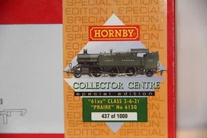 Hornby R2143 GWR 2-6-2T Class 61xx 6150 Tank Steam Loco. SPECIAL LIMITED EDITION - Picture 1 of 11