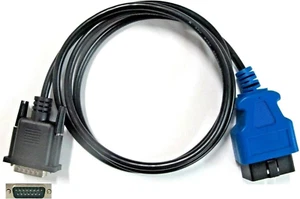 Cavo OBD-II OBD2 per vecchi NEXIQ1 con cavo adattatore maschio 15 pin adatto a NEXIQ USB - Foto 1 di 12