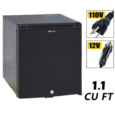 2-Way 12V / 110V Fridge RV Truck Refrigerator 1.0 cu.ft. Absorption Cooling - Image 1 of 4