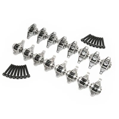 GM LS1 LS2 L6 Rocker Arms W/ Upgraded Trunion Kit Installed 4.8L 5.3L 5.7L 6.0L - Image 1 of 4