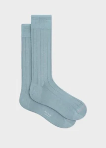 Calcetines acanalados Paul Smith hechos en Italia nuevos con etiquetas. Bonito regalo! ¿Tuyo para? - Imagen 1 de 2