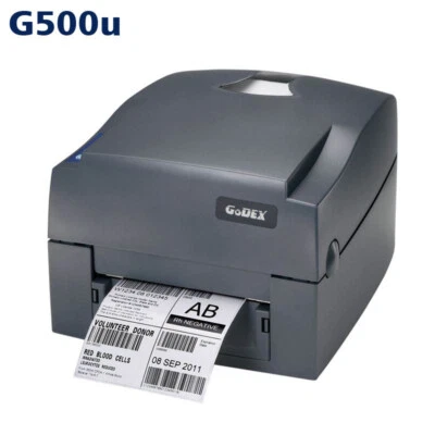 Godex G500u 4 inch Thermal Transfer Printer USB 203dpi Label Barcode Printer - Image 1 of 4