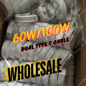 Wholesale 60W /100W Type C Fast Charger PD USB C To C Cable For iPhone 16/15 Pro - Picture 1 of 13