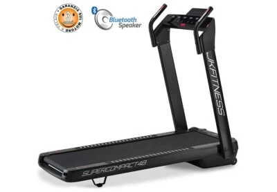 JK FITNESS Tapis Roulant supercompact 48 BLACK  NEW EDITION - Immagine 1 di 4