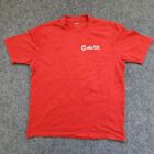 JAKO Shirt Mens MEDIUM Red Adult sports casual running cotton gym T Shirt Size M