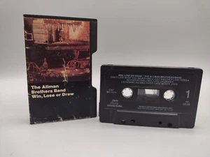 THE ALLMAN BROTHERS BAND WIN LOSE OR DRAW Cassette Tape 1975 SLIPCASE RELEASE - Picture 1 of 3