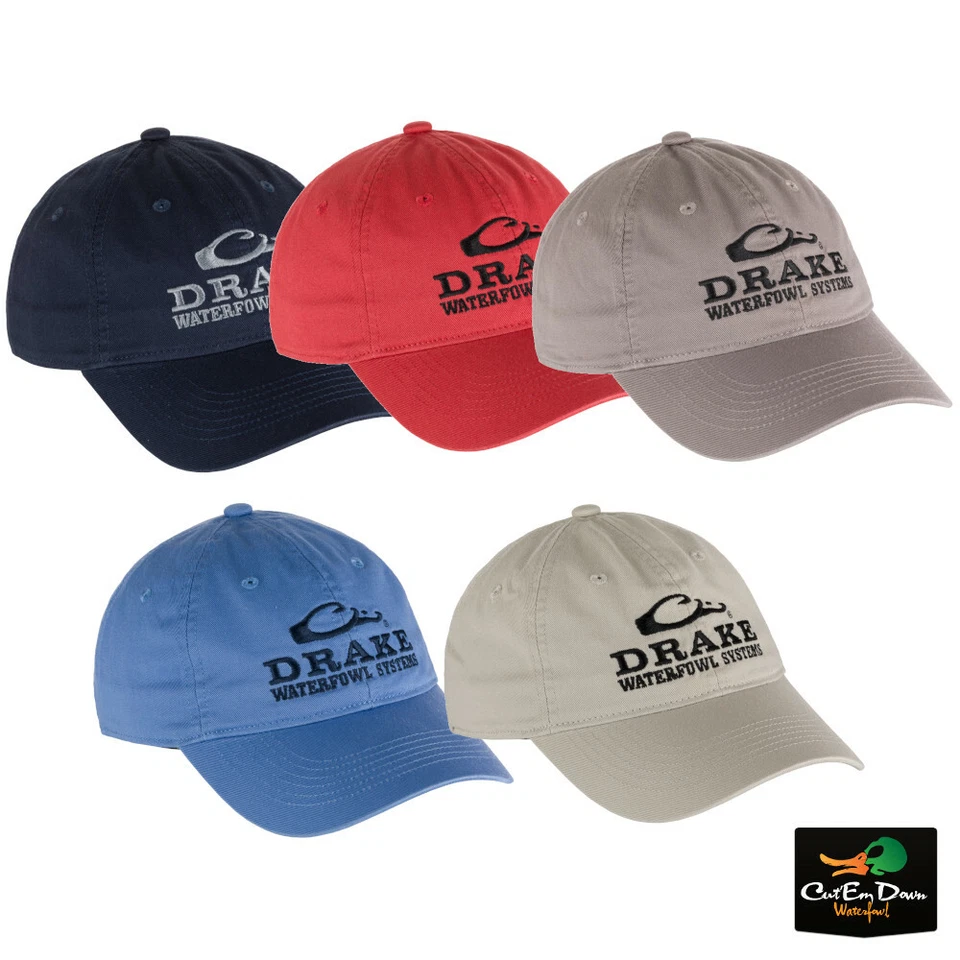 NEW DRAKE WATERFOWL COTTON TWILL SYSTEMS CAP - Image 1 of 1