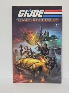 RARE- G.I. JOE / Transformers Vol 1 FIRST PRINT IDW TPB by Hama GREAT COND Comic - Picture 1 of 9