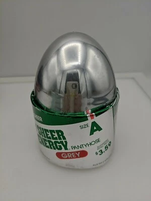 Entrepierna L'eggs Egg Sheer Energy Grey talla A mezcla de algodón transparente Foto 1 de 4