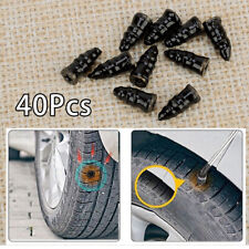 Produktbild - 40x Reifen Reparatur Einschrauben Gummi Stecker Nagel Auto Pannen Set Off