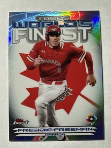 2023 Topps Freddie Freeman World's Finest Refractor Insert #2000-6 Canada - Picture 1 of 2