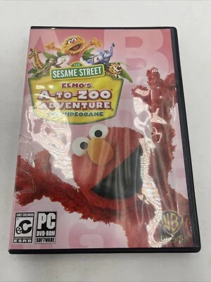 Sesame Street: Elmo's A-to-Zoo Adventure -- The Videogame (PC, 2010) Foto 1 de 4