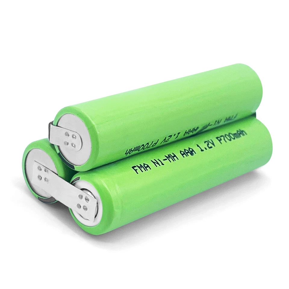 FMA 3.6V 700mAh Ni-MH Battery for Cordless Phone Trimmer Car Lantern 3HR-AAAU-2