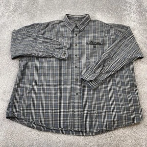 G.H. Bass & Co. Button Up Shirt Men's 2XL XXL Long Sleeve Multi Plaid Cotton - Picture 1 of 8